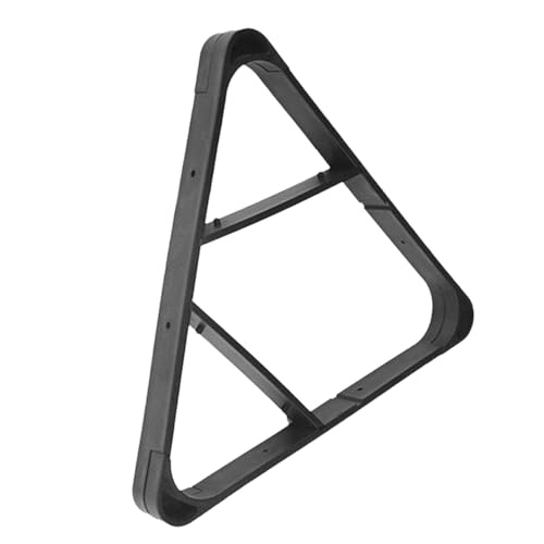MUSISALY Plastic Billiard Organizer Triangle Rack Triangular Frame for Pool Balls