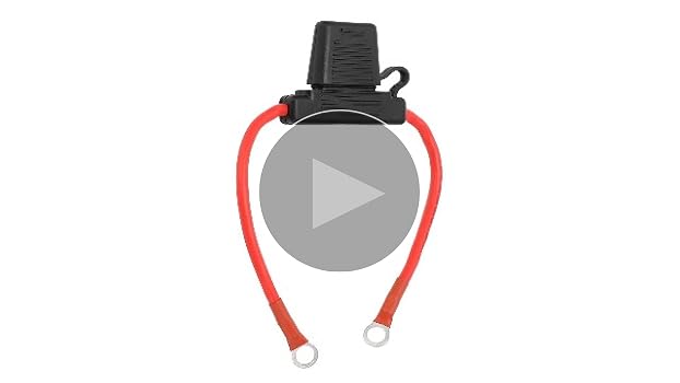 Amazon | EBTOOLS ヒューズホルダーPVC銅8AWGインラインヒューズ
