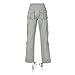Cargo Pants Women High Waisted Wide Leg Pants Casual Baggy Parachute Pants Fashion Teen Girls Streetwear Jogger Pants