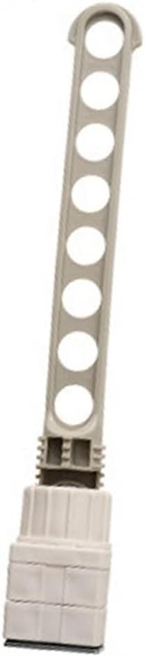 8-Hole Clothes Drying Rack Portable Foldable Indoor Balcony Window Frame Storage(Gray)