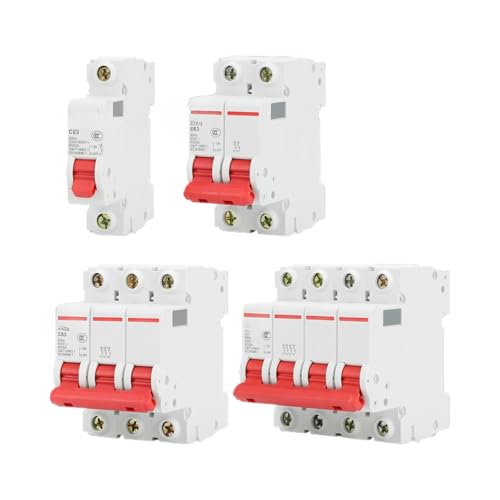 Disjoncteur 3P 32A C45 protégeant vos circuits contre les surcharges