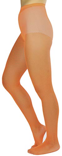 Image of ToBeInStyle Women's Sexy Vibrant Fine Classic Fishnet Full Footed Pantyhose