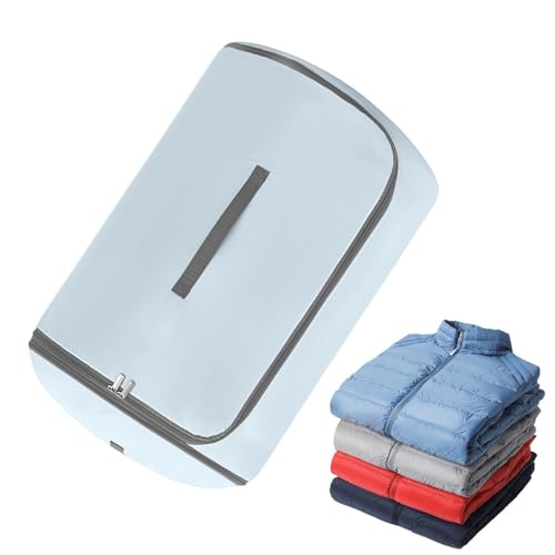 Bolsas de almacenamiento para edredones, contenedor de compresión que ahorra espacio, bolsas de almacenamiento para ropa de cama, para dormitorio universitario, hogar, dormitorio, armario, manta