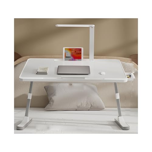 JHIAADEY Plateau for Ordinateur, Plateau inclinable, Table de lit, Table Portable,Convient for Prendre Le Petit-déjeuner, Lire et Regarder des Films au...