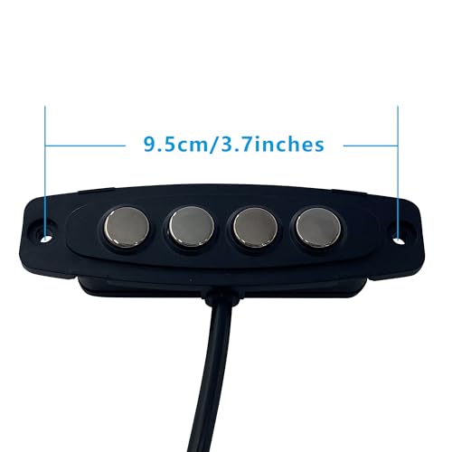 Controlador reclinável elétrico RMT modelo WPS4C10073 4 botões, 5 pinos machos, 2 pinos fêmeas, subs