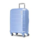 American Tourister Stratum 2.0 Expandable Hardside Luggage with Spinner Wheels, Cornflower Blue, Carry-on