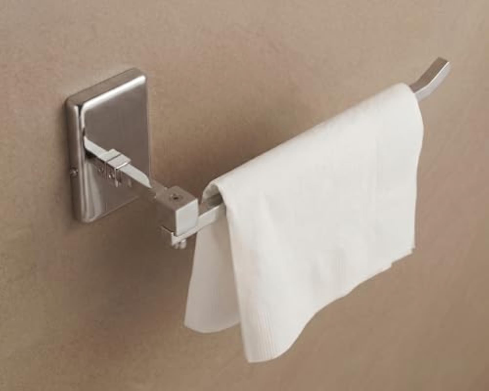 Square Shape Stainless Steel Napkin Towel Ring, Bathroom Accessory