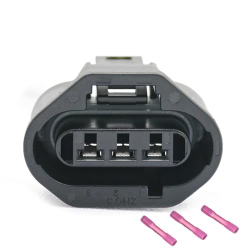 GROBARPART TPS Throttle Position Sensor Connector Pigtail Plug Compatible with Ford Escape 2001-2008, Explorer Sport Trac, Ranger 2001-2011, Taurus Contour Freestar Tribute Cougar Replace# 1F2218851