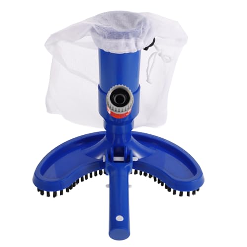 HANABASS Pool Vacuum Brush Head Inground Pool Cleaning Nozzle Swivel Hose Connector Universal Replacement Metal Handle Easy to Use High Performance