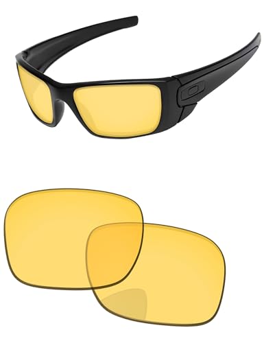 Image of Replacement Lenses for Oakley Fuel Cell OO9096 60mm Sunglass - Precision Fit, UV Block & Impact Resistant