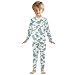 ODAWA Tee and Pant 2-piece Pj Set Cute Dinosaurs 6T Long Sleeve Clothes Fall/winter