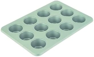 KitchenAid 12-Cup Nonstick Aluminized Steel Muffin Pan, Pistachio