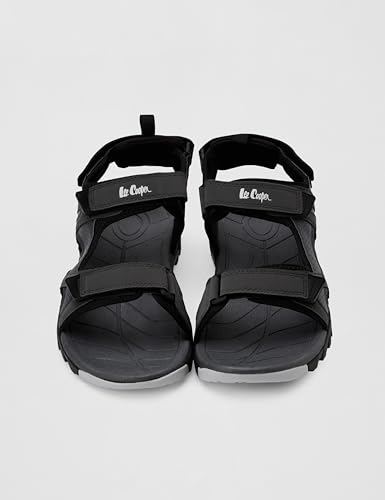 Image of Lee Cooper LC9686E Men's Leather Sandal I Comfortable | Stylish Sandal for Men's Office & Business
