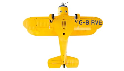Avión teledirigido estable Amewi AMXFlight Beech D17s RTF amarillo que evita caídas inesperadas 6