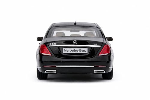 Image of Wizplex MSZ Official Licensed Mercedes S 600 Diecast Model Car 1:32 Scale | Light & Sound | Pull Back Action | Metal Luxury Sedan Toy | Collectible Display & Gift