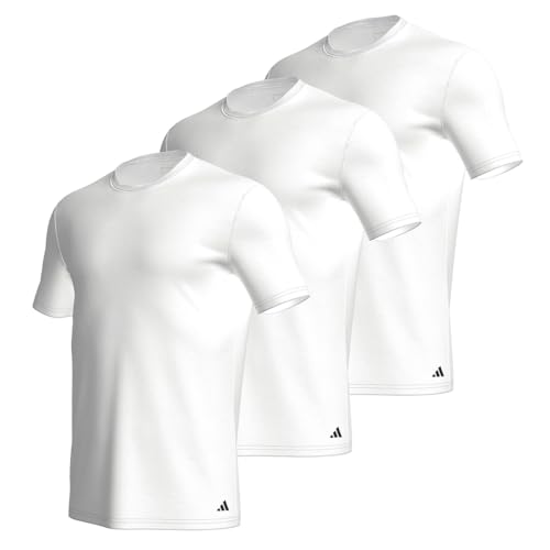 adidas Maillot de Corps pour Homme, Blanc 4am011, L