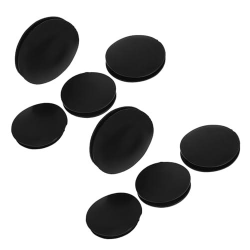 Yardenfun 8pcs Rubber Piggy Bank Plug Round Stopper Replacement Covers for Coin Bank Easy Installation Cleaning Protection for Money Saving Inner