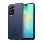 SCL Phone Case for Samsung Galaxy A26 5G - Heavy Duty Shockproof Phone Cover with Rugged Grid Armor Design, Military Tactical Phone Cover for Samsung A26 - Blue