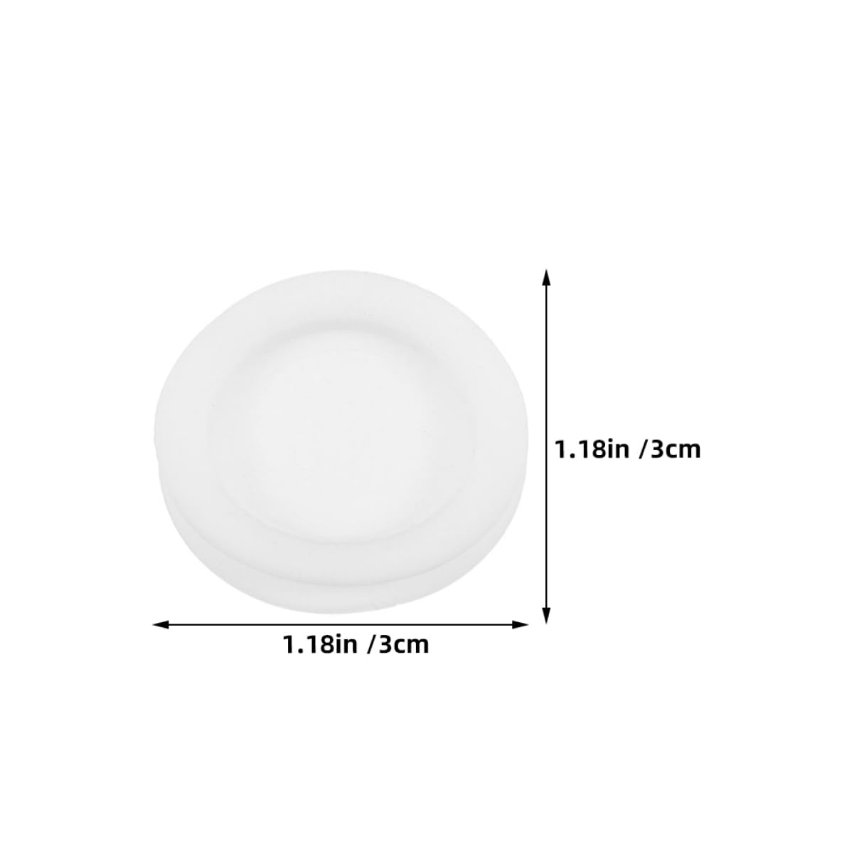 Toyvian 10Pcs Rubber Saving Box Plug Round Piggy Bank Stoppers for Money Saving Box Secure Seal and Protection for Use Plug Covers