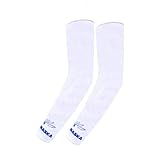 Elixir Golf Naska UV Protection Arm Cooler Sleeve-1 Pair, White