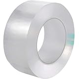Selbstklebend Acrylband Dichtungsband -Dicke Wasserdichter Klebstoff für Waschbecken Dusche Badewanne Toilette Lavabo Küche (30mm x 5m Transparent)