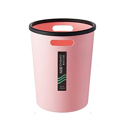 Poubelle sans couvercle grande capacité corbeille à papier bureau 4L