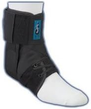 ASO Ankle Stabilizer Orthosis EVO Speed Lacer, Black, X-Small