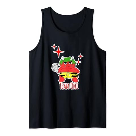 Team Oni! Yokai from Japanese Folklore Tank Top Cover