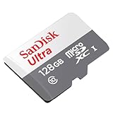 Cartão de Memória Sandisk 128GB Classe 10 SDSDQUNR 128G-GN6TA Micro SD