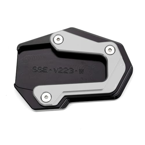 Plaque agrandie CNC pour Multistrada 950 1100, support latéral de moto