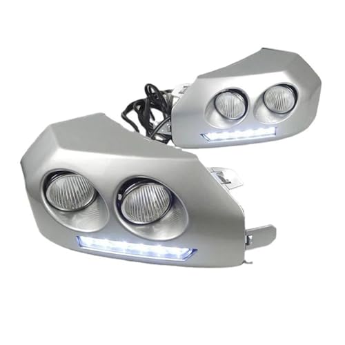 Feux brouillard Antibrouillard LED DRL et cadre de phare pour FJ Cruiser 07-14