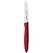Produktbild WMF Gemüsemesser 20 cm, Spezialklingenstahl, Kunststoff-Griff, Klinge 9 cm, rot, 19.6 x 2.2 x 0.8 cm
