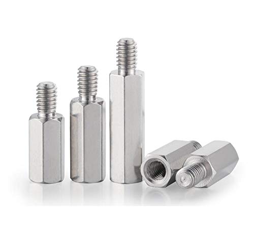 Goujon hexagonal M3 colonne de fer une tête entretoise châssis - 7