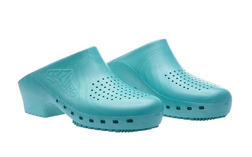 Zuecos sanitarios Calzuro S clásicos con orificios profesionales, marcado CE