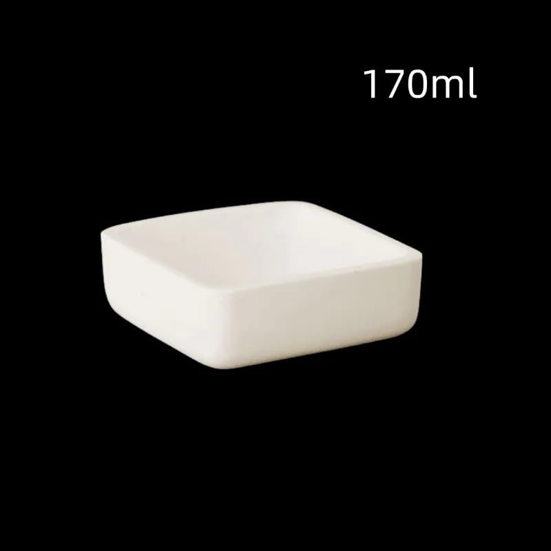Aluminiumoxid-Tiegel, Tiegel aus 99% Aluminiumoxid, Hochtemperatur-Elektroofen, Sintern, Verbrennungsboot, mehrere Größen(160x140x120mm)