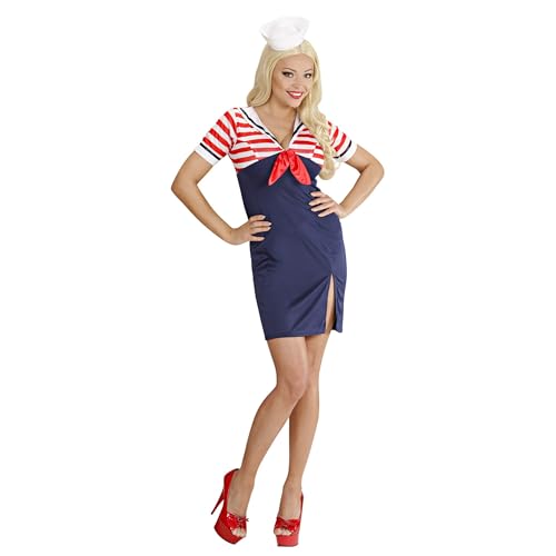Widmann 75803 - Erwachsenenkostüm Sailor Girl, Größe L