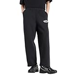 [ニューバランス] レディース Linear Heritage フリースバレルレッグパンツ (WP53500) BK(ブラック