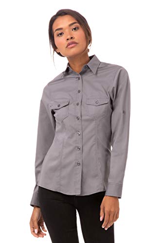 Chemise pilote femme idéale pour le travail en cabine et au bureau