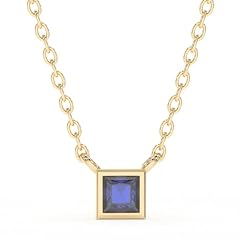 September Birthstone - Created Blue Sapphire
