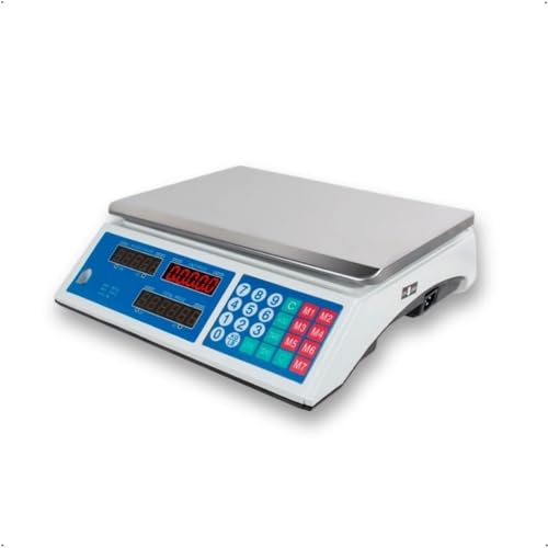 Balança Digital Eletrônica Comercial Display Duplo Bivolt 110/220v Pesa de 200g até 40kg