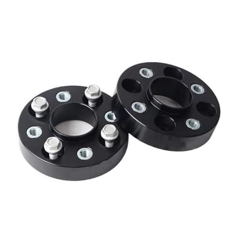Elargisseur De Voie Pour Fiat 2 Pièces 20/25/30/35mm PCD 4x98 À 4x100 4x108 4x110 4x114.3 Entretoise De Roue M12XP1.25 Écrou Entretoises De Roue(2PCS 25mm)