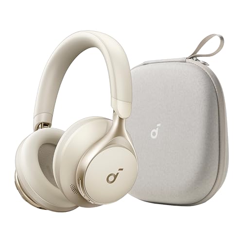 anker space one active noise cancelling headphones in case