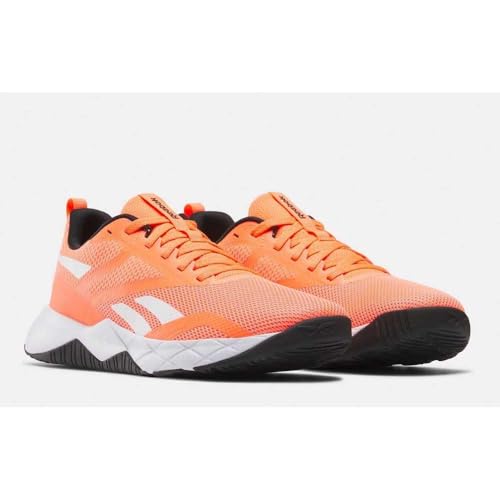Reebok Men's NFX Trainers, Digital Coral Supercharged Coral Black, 8.5