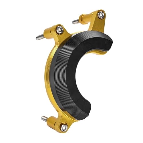 Couvercle protection moteur CB650R anti-choc en aluminium CNC jaune