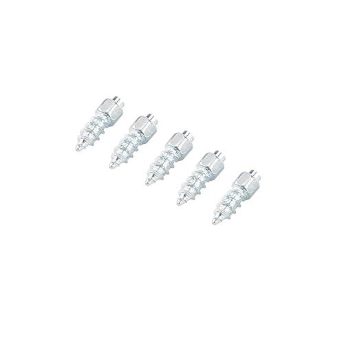 12mm Snow Tire Studs, Anti-ice Screw Stud Tyre Snow Chains Tire Spikes Trim Screw for Motorcycle Car Truck,100pcs - Thumbnail 4