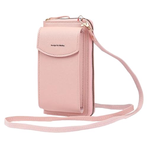 Genérico Bolso Cartera Para Teléfono,Bolso De Con Cremallera Y Almacenamiento - De Mano Con Bolsillos - para Mujeres Estudiantes Viajeros Trabajo Gimnasio Playa Citas y Diario