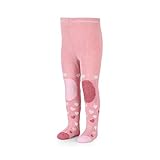 Sterntaler Baby-Mädchen Krabbelstrumpfhose Herzen 8652106 Strumpfhose, rosa, 92