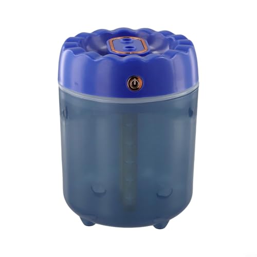 Mini humidificador USB con tanque de 1 8 L y dos modos de pulverización para una humidificación óptima para el hogar u oficina (morado) Mini humidificador USB con tanque de 1 8 L y dos modos de pulverización para una humidificación óptima para el hogar u oficina (morado)