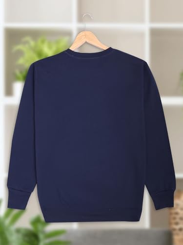 Image of Mack Jonney Fleece Regular Fit Printed Round Neck Sweatshirt for Men-MACK639320
