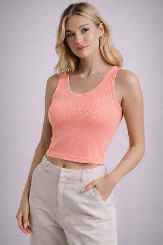 Image of London Hills Tops for Woman | Tshirt for Woman | t Shirt for Womans | Crop top for Woman's | Women tees | Stretchable Women Tops | Sleeveless Ribbed top's for Women's Western 'Women t Shirt